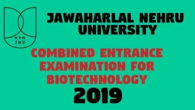 Combined Entrance Examination for Biotechnology -