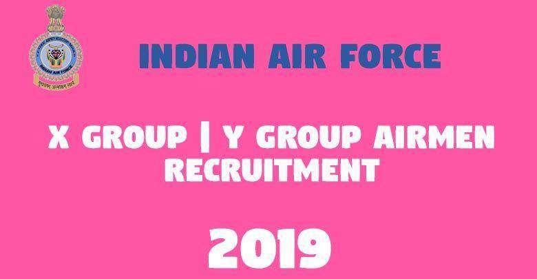Indian Airforce 02/2019 Selected Candidate List 1 X Group Y Group Airmen Recruitment -