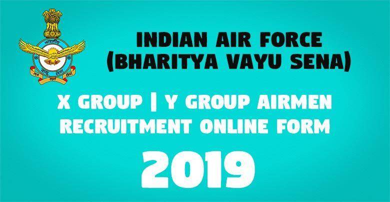 X Group Y Group Airmen Recruitment Online Form -
