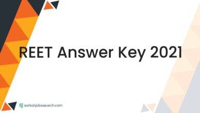 REET Answer Key 2021